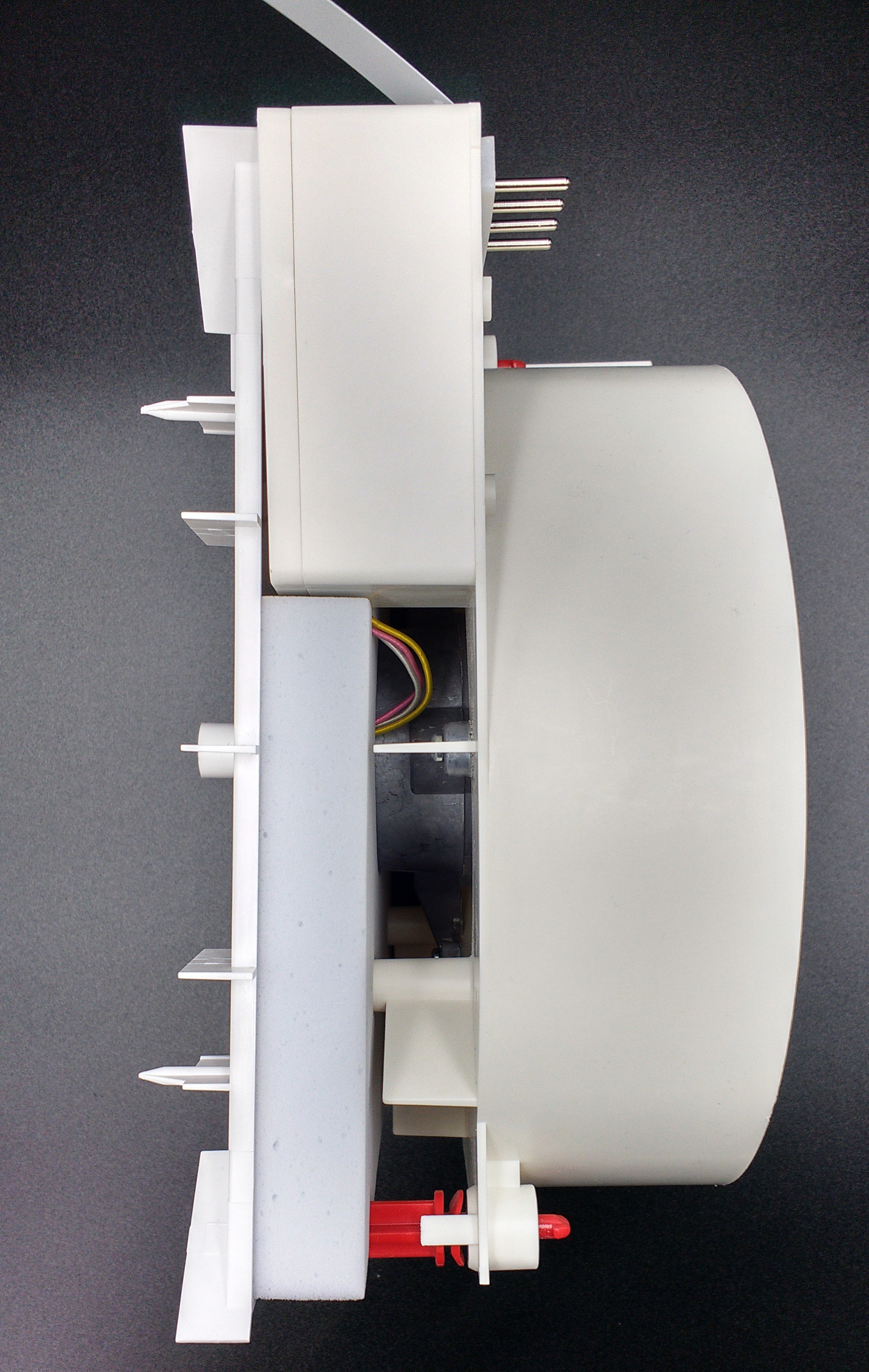 Helios Ventilatoren Luftfilter - Schalldämmplatte zu Blende ELS-VE,  selbstklebend, Ersatzteil für Helios Ventilatoren der Baureihe ELS